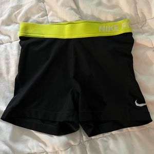 Nike pro black spandex
